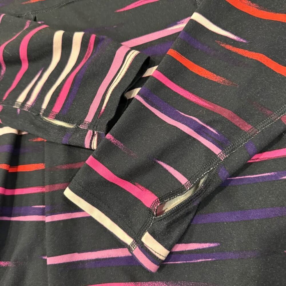 Columbia Omni Wick Half Zip Athletic Pullover Top Women's Size Medium Black/Pink - Picture 7 of 7